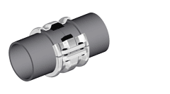 Tuf-Lok Pipe Coupling - Assembly Slice